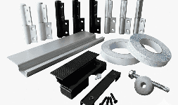 Accesorios Para Perfiles de Aluminio Para Instalación
