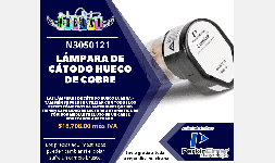 LAMPARAS DE CATODO HUECO PARA ESPECTROFOTOMETROS DE ABSORCION ATOMICA