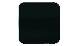 Acrílico Negro Sólido