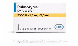 Alfa-dornasa fibrosis quística 2.5 mg /2.5 mL Caja con 6 ampolletas Costo de