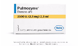 Alfa-dornasa fibrosis quística 2.5 mg /2.5 mL Caja con 6 ampolletas Precio