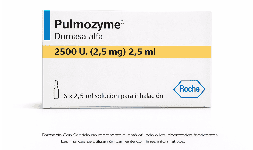 Alfa-dornasa fibrosis quística 2.5 mg /2.5 mL Caja con 6 ampolletas En México