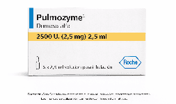 Alfa-dornasa fibrosis quística 2.5 mg /2.5 mL Caja con 6 ampolletas Proveedor