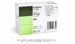 Alteplase 50 mg Caja con dos frascos ámpula Costo de