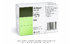 Alteplase 50 mg Caja con dos frascos ámpula Precio