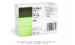 Alteplase 50 mg Caja con dos frascos ámpula En México