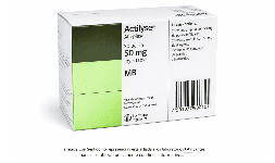 Alteplase 50 mg Caja con dos frascos ámpula Proveedor