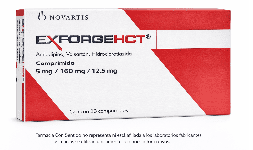Amlodipino, valsartán, hidroclorotiazida 5 mg /160 mg/ 12.5 mg Caja con 28 comprimidos Costo de