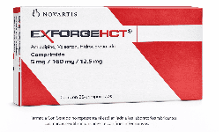 Amlodipino, valsartán, hidroclorotiazida 5 mg /160 mg/ 12.5 mg Caja con 28 comprimidos Precio