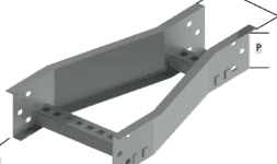 Charolas portacables Reducción recta tipo Escalera