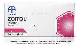 Anastrozol 1 mg Caja con 28 tabletas Para qué sirve