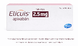 Apixaban 2.5 mg Caja con 20 tabletas Efectos secundarios