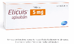 Apixaban 5 mg Caja con 60 tabletas En México