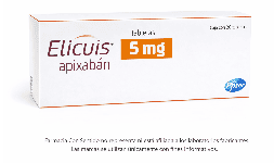 Apixaban 5 mg Caja con 60 tabletas Genérico