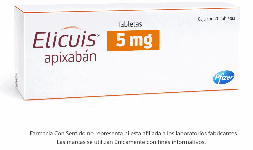 Apixaban 5 mg Caja con 60 tabletas Efectos secundarios
