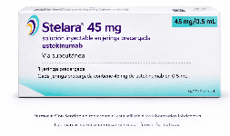 Ustekinumab 45 mg/ 0.5 mL Jeringa prellenada En México