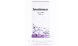 Sevelamero 800 mg Frasco con 180 comprimidos Precio