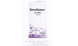 Sevelamero 800 mg Frasco con 180 comprimidos Genérico