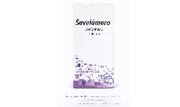 Sevelamero 800 mg Frasco con 180 comprimidos Efectos secundarios