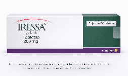 Gefitinib en tabletas 250 mg Caja con 30 tabletas En México