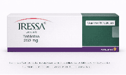 Gefitinib en tabletas 250 mg Caja con 30 tabletas Genérico