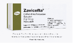 Avibactam sódico 2 g/ 0.5 g Frasco ámpula Genérico