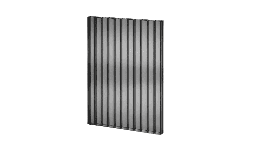 Hojas de Policarbonato Celular Gris Humo