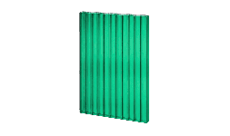 Hojas de Policarbonato Celular Verde