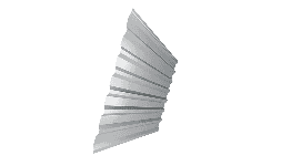 Lámina Acanalada para Techos R101 Cristal