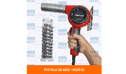 Pistola de aire caliente industrial