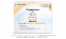 Abatacept (Orencia) 125 mg/mL Caja Con 4 jeringas prellenadas