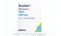 Abiraterona (Sisabin) 250 mg Frasco con 120 tabletas