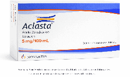 Ácido zoledrónico (Aclasta) 5 mg / 100 mL Solución inyectable