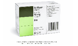 Alteplase (Actilyse) 50 mg Caja con dos frascos ámpula