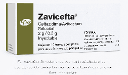 Avibactam sódico (Zavicefta) 2 g/ 0.5 g Frasco ámpula