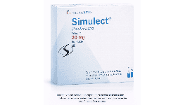 Basiliximab 20 mg Caja con dos frascos ámpula Venta de