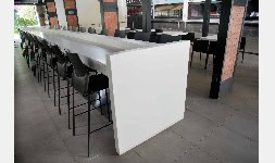 Cubiertas de superficie sólida (CORIAN)