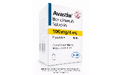 Bevacizumab solución inyectable (Avastin) 100 mg/ 4 mL