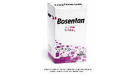 Bosentán 125 mg Frasco con 60 cápsulas