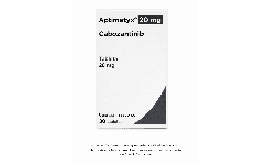 Cabozantinib (genérico de Cabometyx) 20 mg Frasco con 30 tabletas
