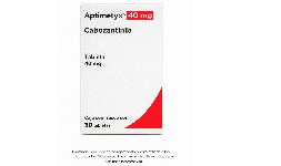 Cabozantinib 40 mg Frasco con 30 tabletas Costo de