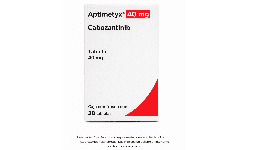 Cabozantinib 40 mg Frasco con 30 tabletas Para qué sirve