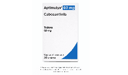 Cabozantinib 60 mg Frasco con 30 tabletas Genérico