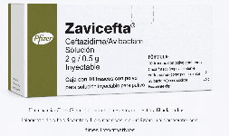 Ceftazidima, avibactam 2 g/ 0.5 g Frasco ámpula En Puebla