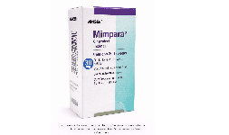 Cinacalcet en tabletas (Mimpara) 30 mg Caja con 30 tabletas