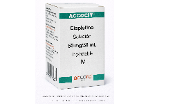 Cisplatino 50 mg /50 mL Solución inyectable