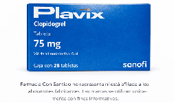 Clopidogrel 75 mg Caja con 28 tabletas Costo de