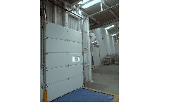 Puertas seccionales para andenes