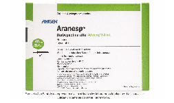 Darbepoetina alfa inyectable 40 mcg/ 0.4 mL Caja con cuatro jeringas prellenadas Costo de