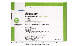 Darbepoetina alfa inyectable 40 mcg/ 0.4 mL Caja con cuatro jeringas prellenadas En México